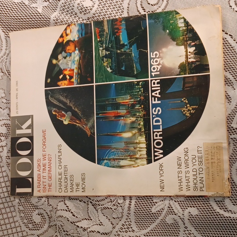 VINTAGE  1965 LOOK  magazine
